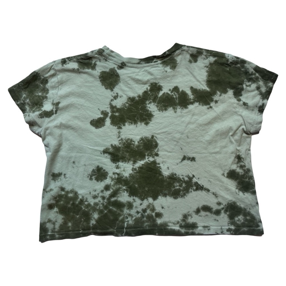 Levitate Tie Dye Crop Tee Shirt - Picture 2 of 4